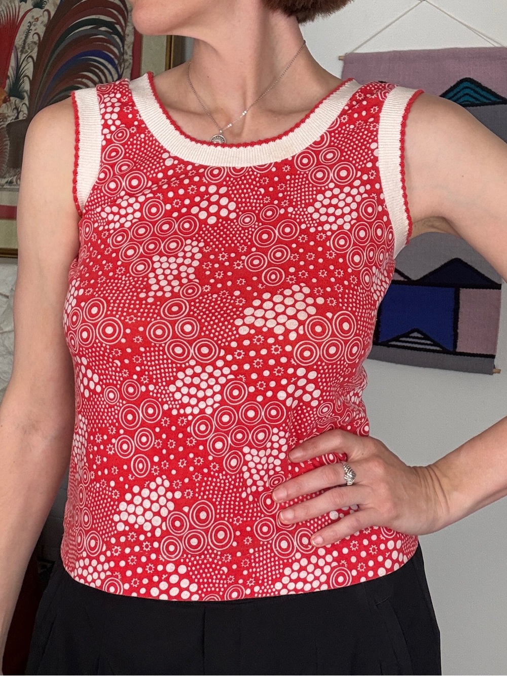 VTG 60s Catalina Sleeveless Top with Retro Vibes